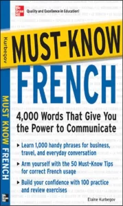 Must know french the 4 000 words that give you the power to communicate