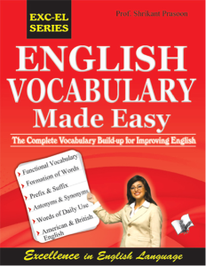 English Vocabulary Made Easy the complete vocabulary build up for improving english (Shrikant Prasoon)