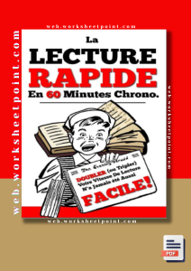 Rich Results on Google's SERP when searching for 'La lecture rapide en 60 minutes chrono'