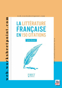 Rich Results on Google's SERP when searching for 'La littérature française en 150 citations de Sylvie H. Brunet'