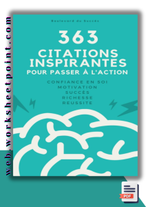 Rich Results on Google's SERP when searching for '363 Citations inspirantes pour passer à laction'