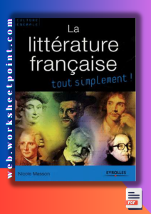 Rich Results on Google's SERP when searching for 'la littérature française tout simplement.'